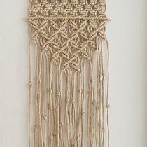 Il mio progetto del corso: Macramè: nodi semplici e complessi. Accessor, Design, Interior Design, Decoration, Fiber Arts, Macramé, and Textile Design project by Federica Mazzotta - 10.19.2022