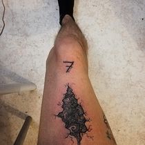 Mon projet du cours : Tatouage pour débutants. Tattoo Design project by Meï PORET - 10.15.2022