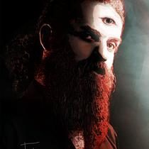 FARUK, THE DEMON. (SALUBRI). Desenho, Ilustração digital, Desenho de retrato, e Desenho digital projeto de headley.designer - 20.10.2022