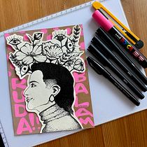 Mi proyecto del curso: Diseño de tatuajes Blackwork. Projekt z dziedziny Trad, c, jna ilustracja i Projektowanie tatuaż użytkownika Ruda Balam - 20.10.2022