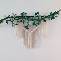 Mon projet du cours : Macramé en relief : créez une tenture murale botanique Ein Projekt aus dem Bereich H, werk, Innenarchitektur, Weben, Makramee und Textildesign von Gabrielle Roch - 02.10.2022