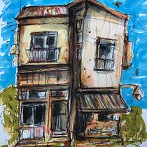 My project for course: Expressive Architectural Sketching with Colored Markers. Sketching, Drawing, Architectural Illustration, Sketchbook & Ink Illustration project by amamalaika - 10.20.2022
