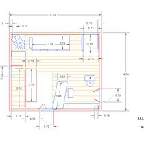 Mi proyecto del curso: Introducción al dibujo arquitectónico en AutoCAD Ein Projekt aus dem Bereich Architektur, Innenarchitektur, Innendesign, L, schaftsbau, Architektonische Illustration und ArchVIZ von pmiranda8013 - 19.10.2022