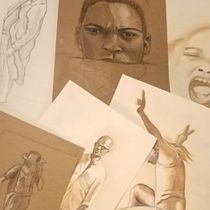 My project for course: Sketching People with Watercolor. Esboçado, Pintura em aquarela, e Desenho anatômico projeto de Kaos Käthe - 20.10.2022