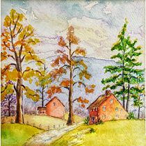 Mi proyecto del curso: Cuaderno de viaje en acuarela. Traditional illustration, Watercolor Painting, Architectural Illustration, and Sketchbook project by Dayana Matute - 10.14.2022
