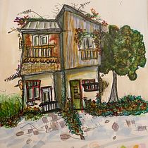 My project for course: Expressive Architectural Sketching with Colored Markers. Sketching, Drawing, Architectural Illustration, Sketchbook & Ink Illustration project by Amanda Darbon - 10.21.2022