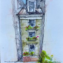 My project for course: Expressive Architectural Sketching with Colored Markers. Sketching, Drawing, Architectural Illustration, Sketchbook & Ink Illustration project by rmoreiraf - 10.20.2022
