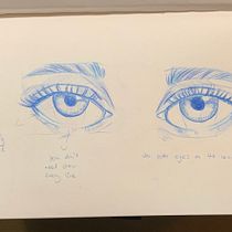 My project for course: Vibrant Portrait Drawing with Colored Pencils. Drawing, Portrait Drawing, Sketchbook, and Colored Pencil Drawing project by Monika T - 10.21.2022