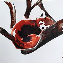 Mijn project van de cursus: Experimentele aquareltechnieken voor beginners. Un progetto di Illustrazione tradizionale, Belle arti, Pittura ad acquerello e Illustrazione naturalistica di Masja van de Ven - 22.10.2022