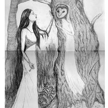 My project for course: Drawing From Imagination with Graphite and Charcoal . Traditional illustration, Fine Arts, Pencil Drawing, Drawing, Artistic Drawing, and Figure Drawing project by eluned_eleven - 10.22.2022