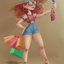 My project for the course!. Ilustração tradicional, Design de personagens, Ilustração digital, e Pintura digital projeto de franciscocafure23 - 22.10.2022