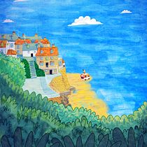 Robin Hood’s Bay. Sketching, Drawing, Digital Illustration, Architectural Illustration, and Narrative project by p_oneill1217 - 12.22.2022