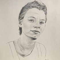 Mein Abschlussprojekt für den Kurs: Realistische Porträts mit Bleistift: Fange Geschichten und Emotionen ein. Traditional illustration, Pencil Drawing, Drawing, Portrait Drawing, and Realistic Drawing project by henrikeboedler - 10.23.2022