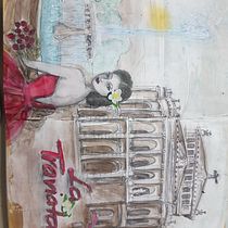 Mein Abschlussprojekt für den Kurs: Aquarellsketching: Drück deine Ideen aus . Traditional illustration, Sketching, Creativit, Drawing, Watercolor Painting, and Sketchbook project by Ingrid Habel - 10.22.2022