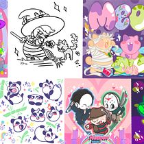 Course Introductions: Develop Your Own Style. Traditional illustration, Character Design, Drawing, Digital Illustration, and Digital Drawing project by JessAdore Guerra - 10.23.2022