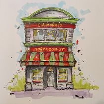 My project for course: Expressive Architectural Sketching with Colored Markers. Een project van  Schetsen,  Tekening,  Architecturale illustratie, Sketchbook y  Illustratie met inkt van Sid Kwakkel - 23.10.2022