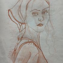 My project for course: Classical Portrait Drawing: The Renaissance Man’s Method. Fine Arts, Sketching, Drawing, Portrait Drawing, Realistic Drawing, and Artistic Drawing project by cepedasergio52 - 10.23.2022