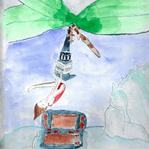 My project for course: Whimsical Illustrations with Watercolor. Traditional illustration, Drawing, Watercolor Painting, Children's Illustration, Narrative, and Editorial Illustration project by Sydney Herrington - 10.24.2022