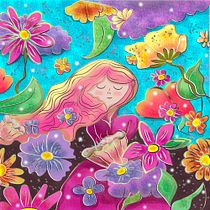 Mi proyecto del curso: Ilustración de fantasía con estilo propio. Traditional illustration, Drawing, Digital Illustration, Watercolor Painting, and Color Theor project by Paulina Esperanza Guerrero Rojas - 10.24.2022