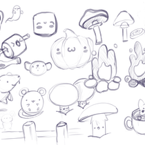 My project for course: Designing Kawaii Worlds: Spread Joy Through Illustration. Character Design, Digital Illustration, and Manga project by Lissy McNally - 10.24.2022