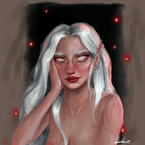 Mi proyecto del curso: Pintura digital de personajes en Photoshop. Un progetto di Character design, Illustrazione digitale, Disegno digitale e Pittura digitale di Ondina Costa Garcia - 24.10.2022