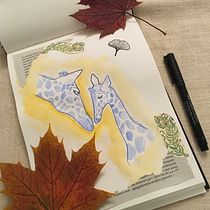 My project for course: Animal Illustration: Capturing Wildlife in a Sketchbook. Traditional illustration, Collage, Sketchbook, and Naturalistic Illustration project by Francesca Rosa - 10.24.2022