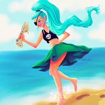 My project for course: Female Cartoon Character Design with Procreate. Traditional illustration, Digital Illustration, Digital Drawing, and Character Design project by aternall - 10.24.2022