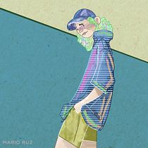 Mi proyecto del curso: Diseño de personajes: desarrolla tu propio estilo Ein Projekt aus dem Bereich Traditionelle Illustration, Design von Figuren, Zeichnung, Digitale Illustration und Digitale Zeichnung von Mario Ruz - 22.10.2022