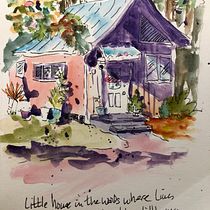My project for course: Expressive Architectural Sketching with Colored Markers. Een project van  Schetsen,  Tekening,  Architecturale illustratie, Sketchbook y  Illustratie met inkt van Suzi Long - 24.10.2022