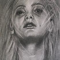 My project for course: Artistic Charcoal Portraiture: Creating Atmosphere. Ilustração tradicional, Artes plásticas, Desenho, Desenho de retrato, Desenho realista, e Desenho artístico projeto de Charles Booker - 25.10.2022