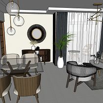 Mi proyecto del curso: Diseño de interiores de principio a fin. Projekt z dziedziny Architektura wnętrz, Projektowanie wnętrz, Dekoracja wnętrz i Projektowanie przestrzeni użytkownika Manuela De Paula - 11.10.2022
