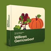Willows Gemüsebeet (Willows Vegetable patch). Projekt z dziedziny Grafika ed, torska, Grafika wektorowa, Ilustracja c, frowa, Ilustracje dla dzieci i Narracja użytkownika nicokrohn - 25.10.2022