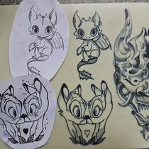 Mi proyecto del curso: Tatuaje para principiantes. Tattoo Design project by hasbelzuniga18 - 10.25.2022