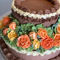 My project for course: Decorative Buttercream Flowers for Cake Design. Design, and DIY project by พิชญ์สินี หอมนาน - 10.25.2022