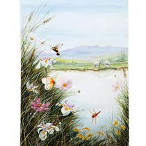 My project for course: Illustrating the Natural World with Watercolor and Charcoal Ein Projekt aus dem Bereich Traditionelle Illustration, Malerei und Naturalistische Illustration von Wendy Coetzee - 26.10.2022