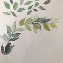 My project for course: Artistic Floral Watercolor: Connect with Nature. Ilustração tradicional, Pintura, Pintura em aquarela e Ilustração botânica projeto de Fiona Bridgland - 26.10.2022