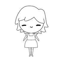 Mi proyecto del curso: Creación de personajes kawaii en 3D con Blender . Een project van Traditionele illustratie, Ontwerp van personages, Digitale illustratie,  3D-modellering y Manga van Alan Isaac Valero Herrera - 26.10.2022