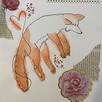 Mi proyecto del curso: Ilustración de animales: dibuja la vida salvaje en tu sketchbook. Traditional illustration, Collage, Sketchbook, and Naturalistic Illustration project by tobarvillac - 10.26.2022