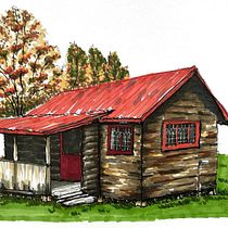 My project for course: Expressive Architectural Sketching with Colored Markers. Een project van  Schetsen,  Tekening,  Architecturale illustratie, Sketchbook y  Illustratie met inkt van josebarroca - 26.10.2022