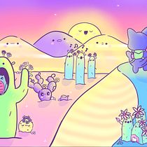 My project for course: Designing Kawaii Worlds: Spread Joy Through Illustration. Character Design, Digital Illustration, and Manga project by Andrea Behling - 10.26.2022