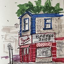 My project for course: Expressive Architectural Sketching with Colored Markers. Sketching, Drawing, Architectural Illustration, Sketchbook & Ink Illustration project by robroy808 - 10.27.2022