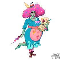 My project for course: Character Design: Develop Your Own Style. Traditional illustration, Character Design, Drawing, Digital Illustration, and Digital Drawing project by Dan Sanders - 10.27.2022