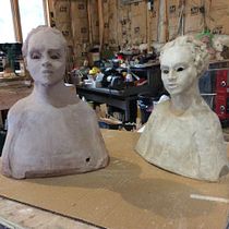 My project for course: Introduction to Clay Figurative Sculpture. Escultura, e Artes plásticas projeto de jamescharnley - 07.10.2022