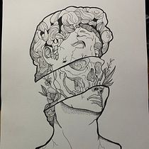 Mi proyecto del curso: Diseño de tatuajes Blackwork. Projekt z dziedziny Trad, c, jna ilustracja, Ilustracja c, frowa i Projektowanie tatuaż użytkownika Javier Andrés Hernández Herrera - 27.10.2022