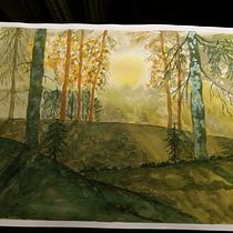 Il mio progetto del corso: Paesaggi incantevoli ad acquerello: dipingi con la luce. Un projet de Peinture , et Aquarelle de Luciana Amato - 27.10.2022