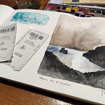 Il mio progetto del corso: Diario di viaggio ad acquerello. Traditional illustration, Watercolor Painting, Architectural Illustration, and Sketchbook project by roberta_paro77 - 10.27.2022