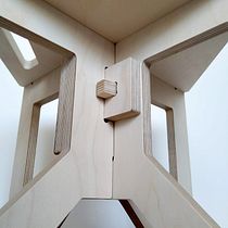 Mi proyecto del curso: Introducción al diseño de mobiliario con router CNC. Un progetto di Design e creazione di mobili, Design industriale, Product design e Falegnameria  di j_u_a_n__p_a_b_l_o - 14.11.2020