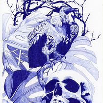 Meu projeto do curso: Ilustração naturalista à caneta. Traditional illustration, Drawing, Realistic Drawing, and Naturalistic Illustration project by Romison souza - 10.28.2022