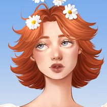 My project for course: Digital Fantasy Portraits with Photoshop. Un projet de Illustration traditionnelle, Dessin, Illustration numérique, Dessin de portrait, Dessin numérique , et Peinture numérique de vickypinalbaron - 26.10.2022