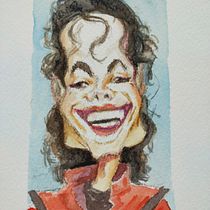 Mi proyecto del curso: Caricatura en acuarela. Un progetto di Illustrazione tradizionale, Pittura ad acquerello e Disegno di ritratti di Nur López - 28.10.2022